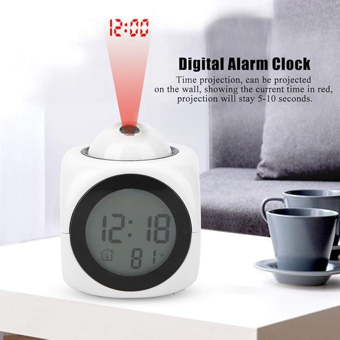 3-in-1 Projection Alarm Clock