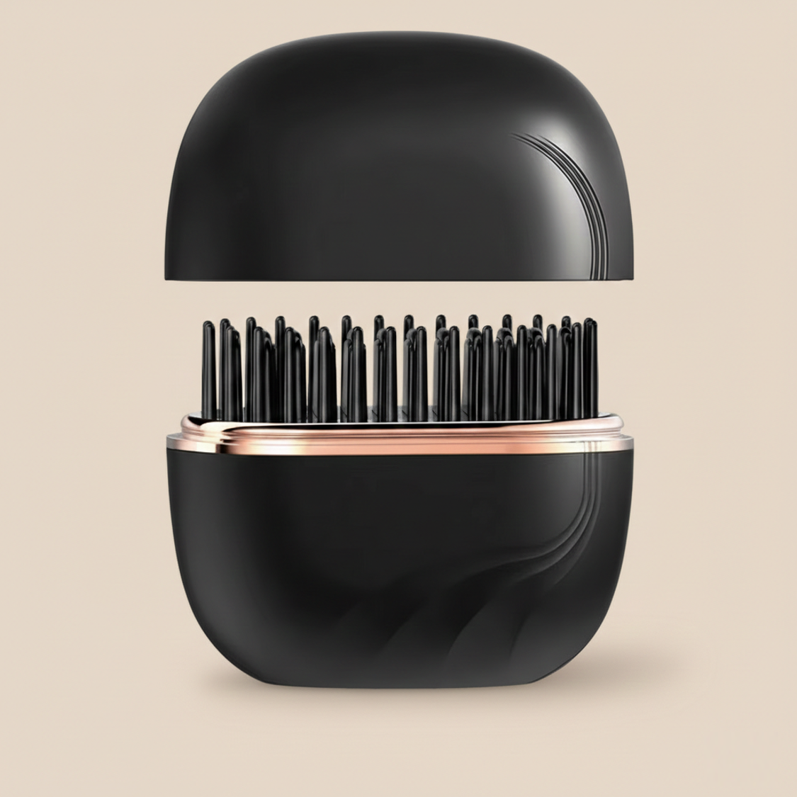 Mini Hair Straightener Brush