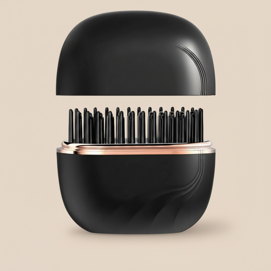Mini Hair Straightener Brush