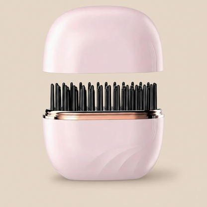 Mini Hair Straightener Brush