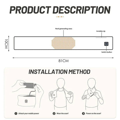 Electric Heated Scarf