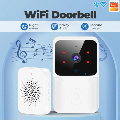Smart Doorbell Camera Wireless with Bell 1080P